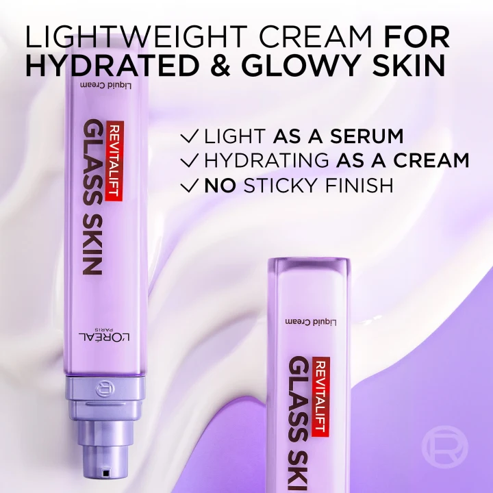 L'Oréal Paris Revitalift Filler Glass Skin Liquid Cream 50 ml L'Oréal Paris