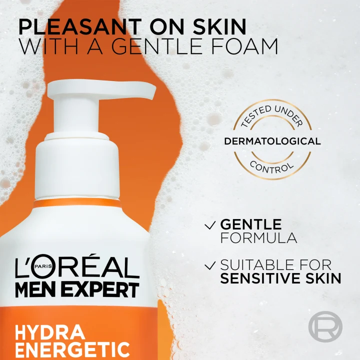 L'Oréal Paris Men Expert Hydra Energetic Vitamin C Cleanser 260 ml L'Oréal Paris