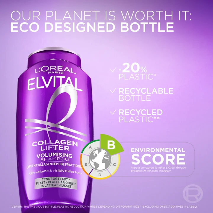 L'Oréal Paris Elvital Collagen Lifter Shampoo 500 ml L'Oréal Paris