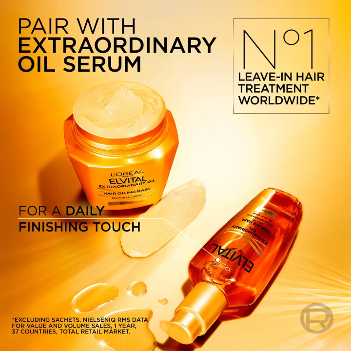 L'Oréal Paris Elvital Extraordinary Oil Hair Mask 300 ml L'Oréal Paris