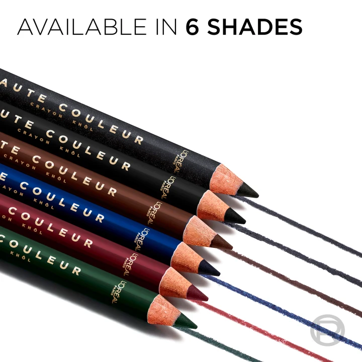 L'Oréal Paris Haute Couleur Crayon Khol Eyeliner 1,2 g 110 Noir Silk L'Oréal Paris