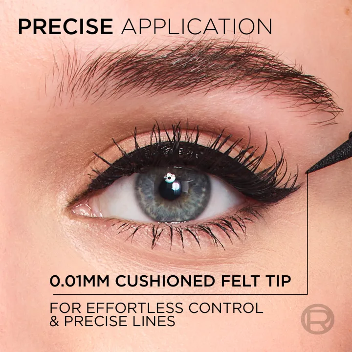 L'Oréal Paris Haute Precision Liquid Eyeliner 1 ml 010 Noir Silk L'Oréal Paris