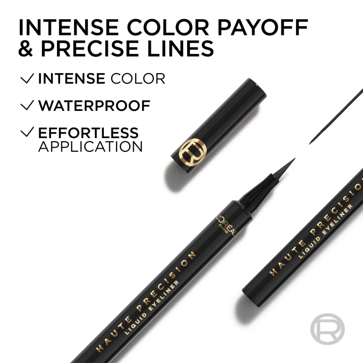 L'Oréal Paris Haute Precision Liquid Eyeliner 1 ml 010 Noir Silk L'Oréal Paris