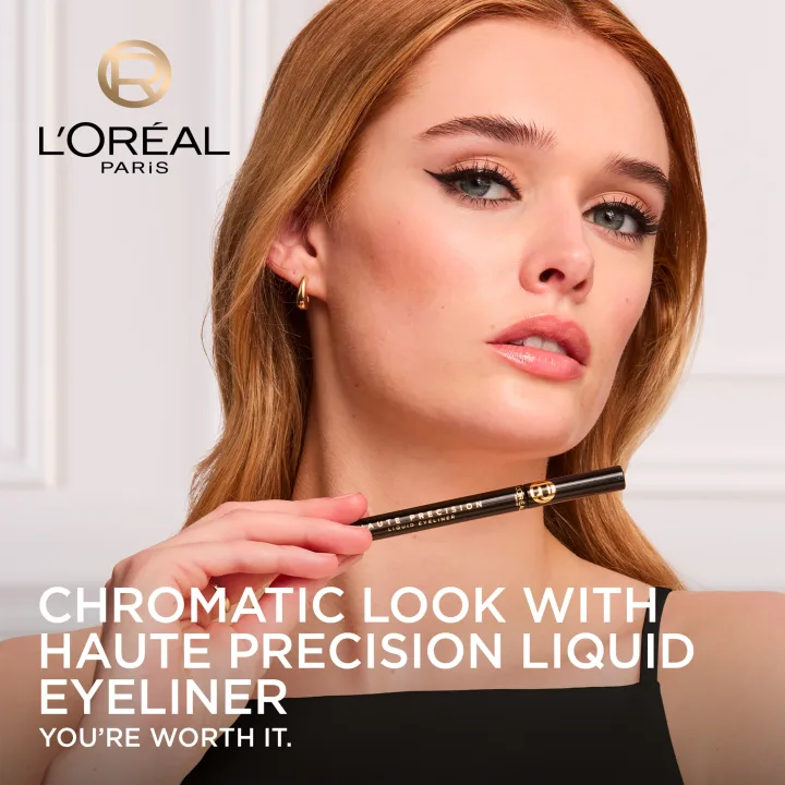 L'Oréal Paris Haute Precision Liquid Eyeliner 1 ml 010 Noir Silk L'Oréal Paris