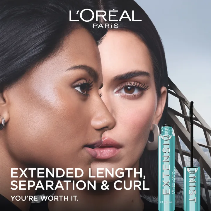 L'Oréal Paris Telescopic Extensionist Waterproof Mascara Black 9,9 ml L'Oréal Paris