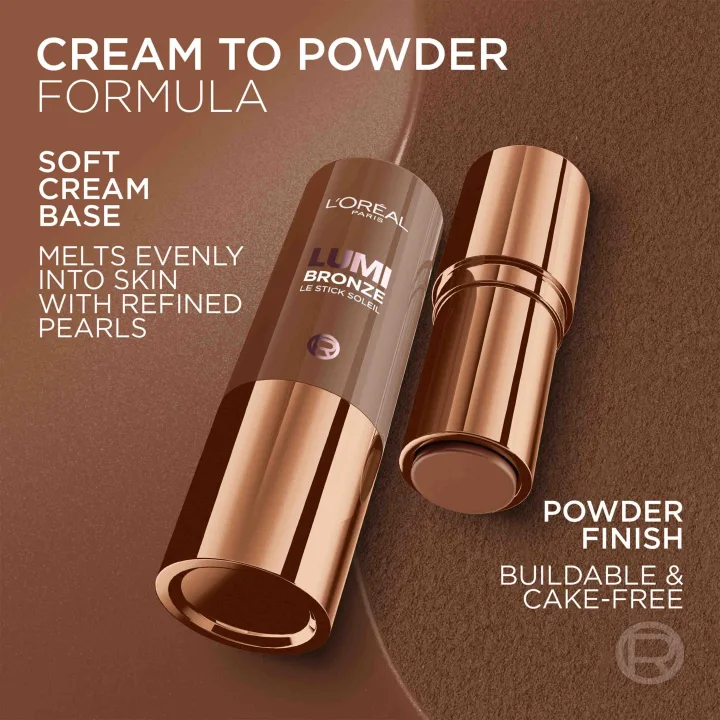 L'Oréal Paris Lumi Bronze Le Stick Soleil Bronzer Stick 9 g 130 Sunset Doré L'Oréal Paris