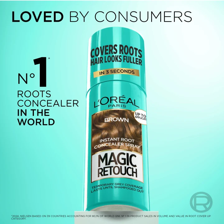 L'Oréal Paris Magic Retouch Brown 3 75 ml 02 Dark Brown L'Oréal Paris