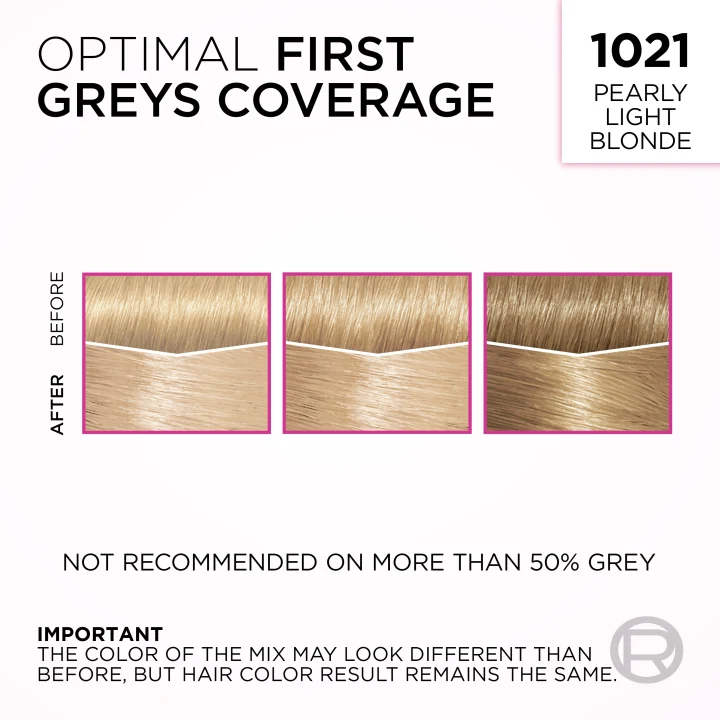 L'Oréal Paris Casting Crème Gloss Semi-Permanent Hårfärg 1 pack 1021 Pearly Light Blonde L'Oréal Paris