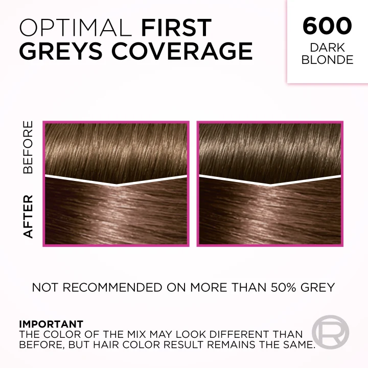 L'Oréal Paris Casting Crème Gloss Semi-Permanent Hårfärg 1 pack 600 Dark Blonde L'Oréal Paris