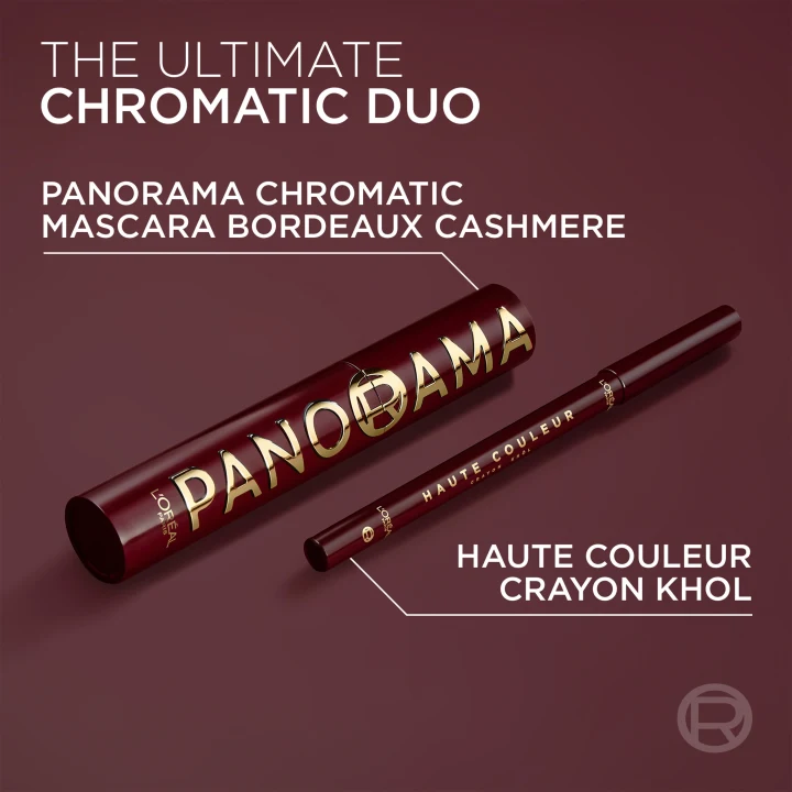 L'Oréal Paris Volume Million Lashes Panorama Chromatic Mascara 9,9 ml Bordeaux Cashmere L'Oréal Paris