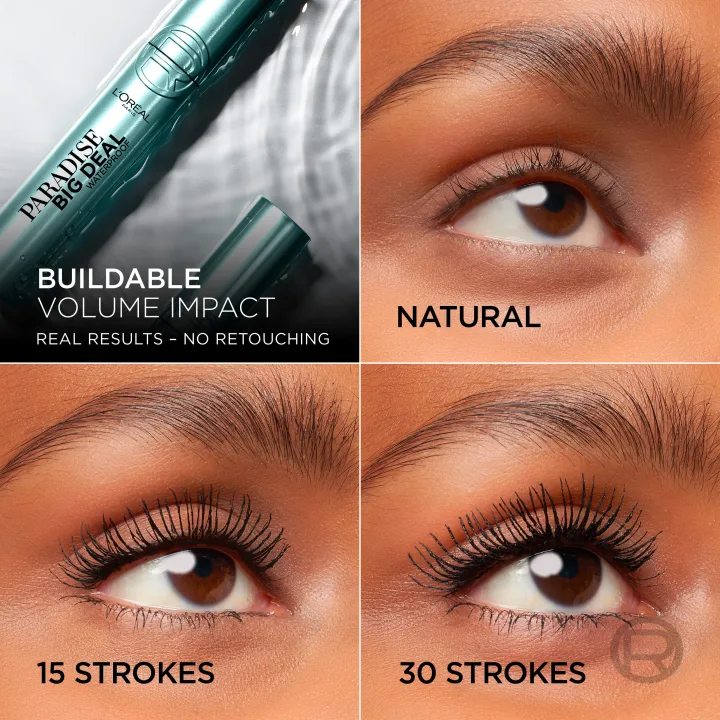 L'Oréal Paris Paradise Big Deal Waterproof Mascara Black 9,9 ml L'Oréal Paris