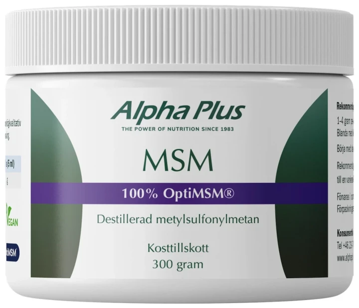 Alpha Plus Opti-MSM® 300 g Alpha Plus
