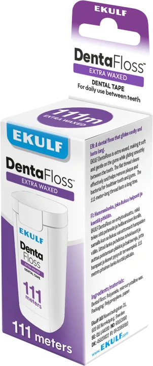 EKULF DentaFloss Extra Waxed 111 m Ekulf