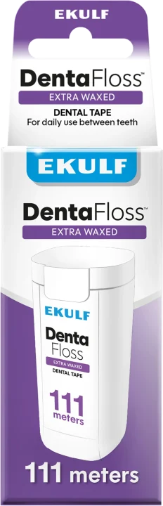 EKULF DentaFloss Extra Waxed 111 m Ekulf