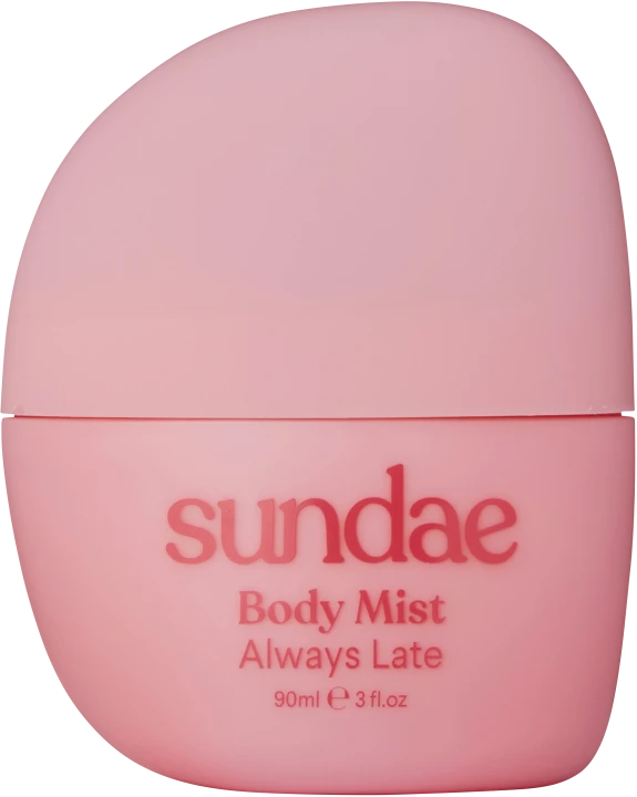 Sundae Body Mist Always Late 90 ml Sundae Body