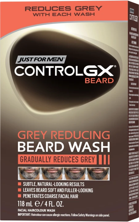 Just For Men Control GX Grey Reducing Skäggschampo 118 ml Just For Men