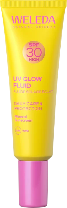 Weleda UV Glow Fluid Daily Care & Protection SPF 30, 30 ml Weleda