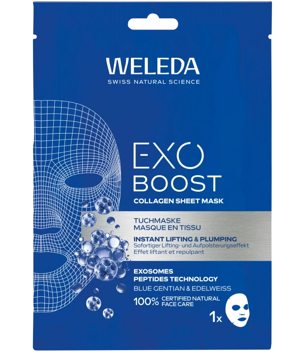 Weleda Exo Boost Collagen Sheet mask 20 ml Weleda