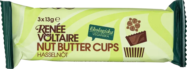 Renée Voltaire Nut Butter Cups Hasselnöt 39g Renée Voltaire