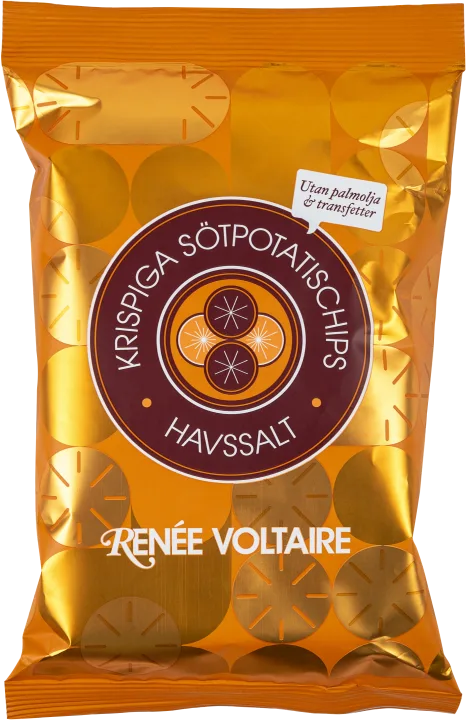 Renée Voltaire Kassava Chips Sötpotatis Taro rot Matbanan 115g Renée Voltaire