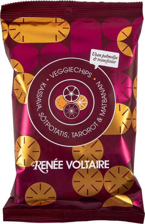 Renée Voltaire Krispiga Sötpotatischips Havssalt 80g Renée Voltaire