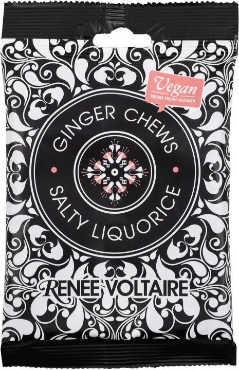 Renée Voltaire Ginger Chews Saltlakrits 120 g Renée Voltaire