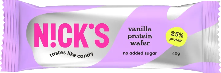 NICKS Protein Wafer Vanilla 40 g Nicks