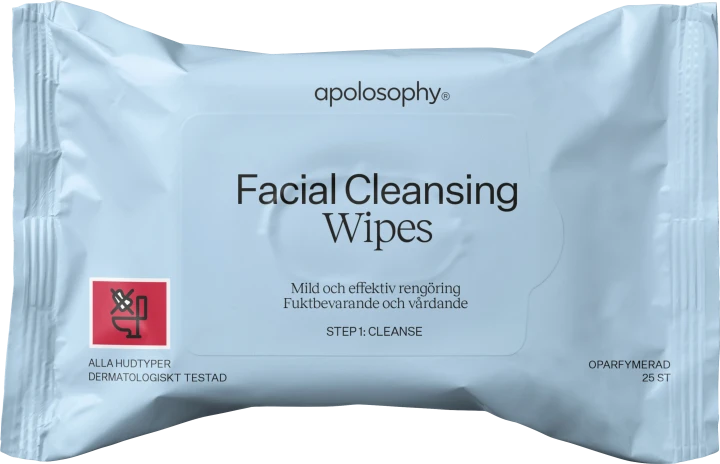 Apolosophy 3in1 Facial Cleansing Wipes 25 st Apolosophy