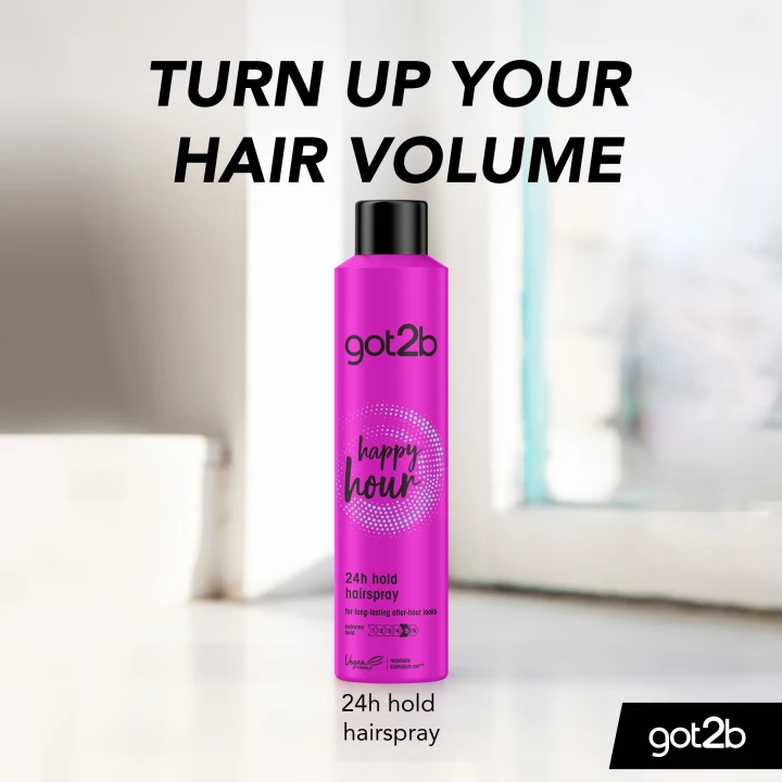 Schwarzkopf Got2b Happy Hour Hairspray 300ml Schwarzkopf