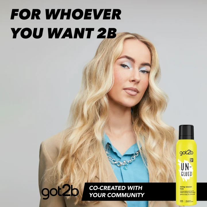 Schwarzkopf Got2b Un-Glued Styling Remover Foam 150 ml Schwarzkopf