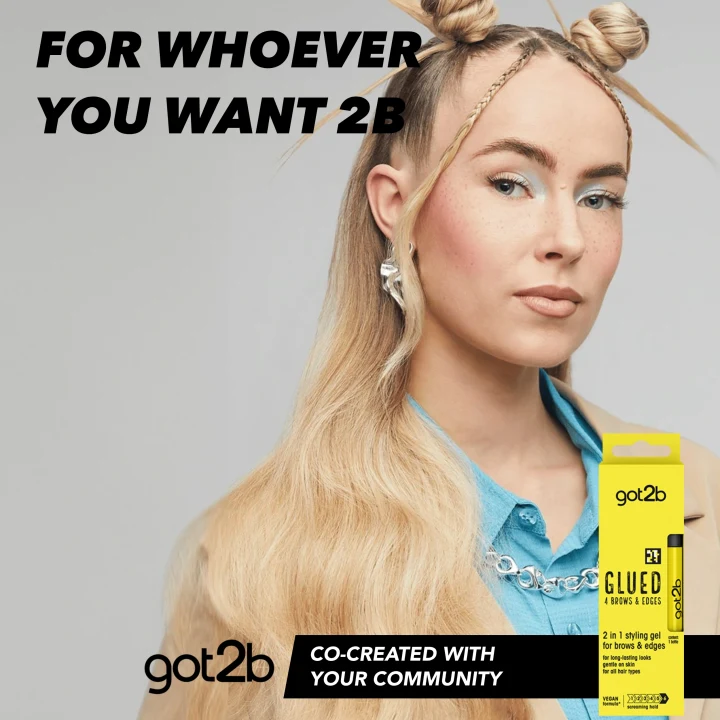 Schwarzkopf got2b Glued 4 Brows & Edges 2-i-1 Gel 16 ml Schwarzkopf