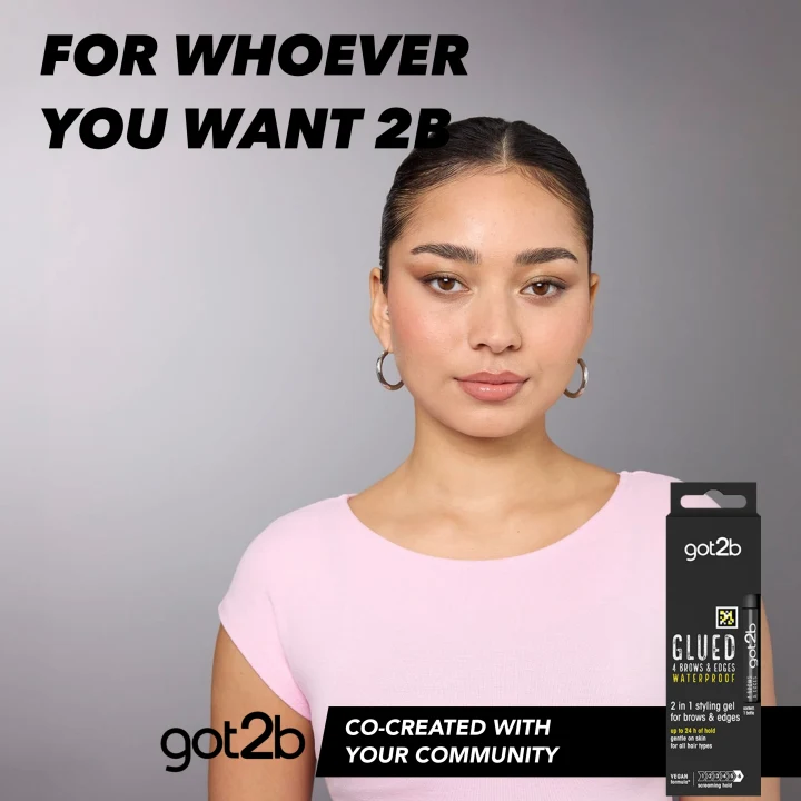 Schwarzkopf got2b Glued 4 Brows & Edges Vattenfast Gel 16 ml Schwarzkopf