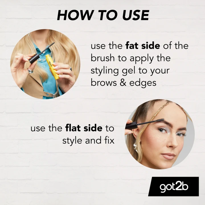 Schwarzkopf got2b Glued 4 Brows & Edges 2-i-1 Gel 16 ml Schwarzkopf