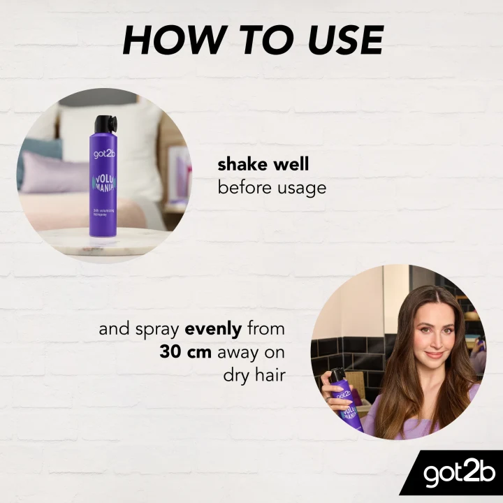 Schwarzkopf Got2b Volumania Hairspray 300 ml Schwarzkopf