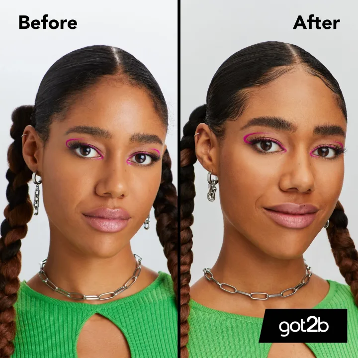 Schwarzkopf got2b Glued 4 Brows & Edges Pigmenterad Gel 2-i-1 Svart 16 ml Schwarzkopf