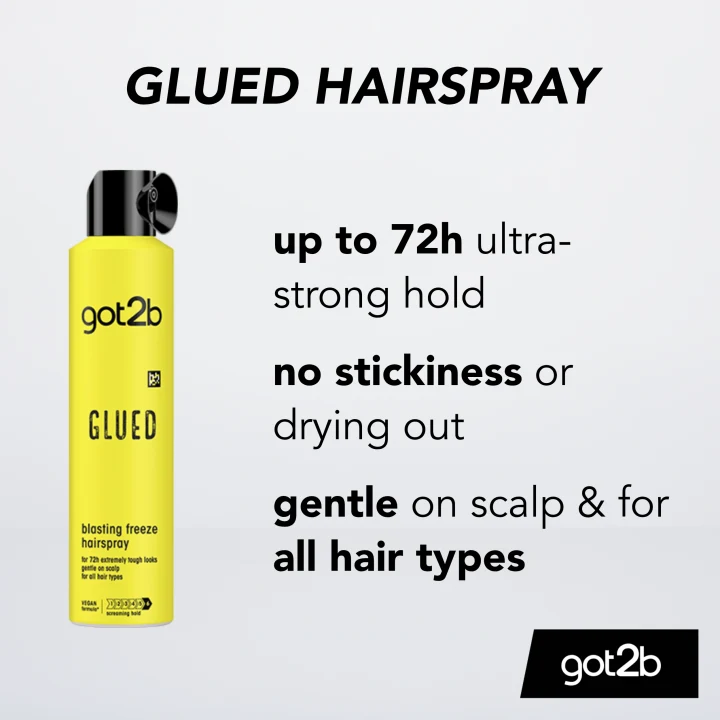 Schwarzkopf Got2b Glued Blasting Freeze Hairspray 300 ml Schwarzkopf