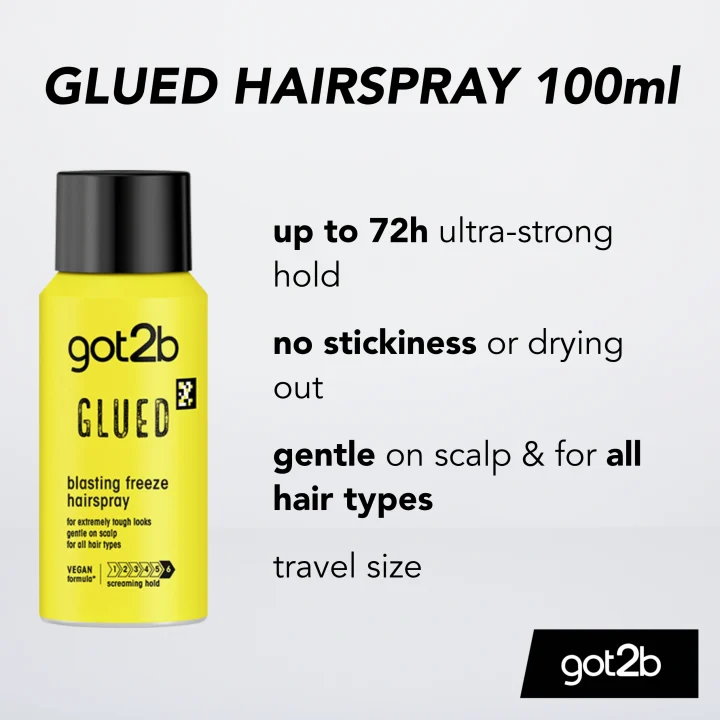 Schwarzkopf Got2b Glued Blasting Freeze Hairspray Mini 100ml Schwarzkopf