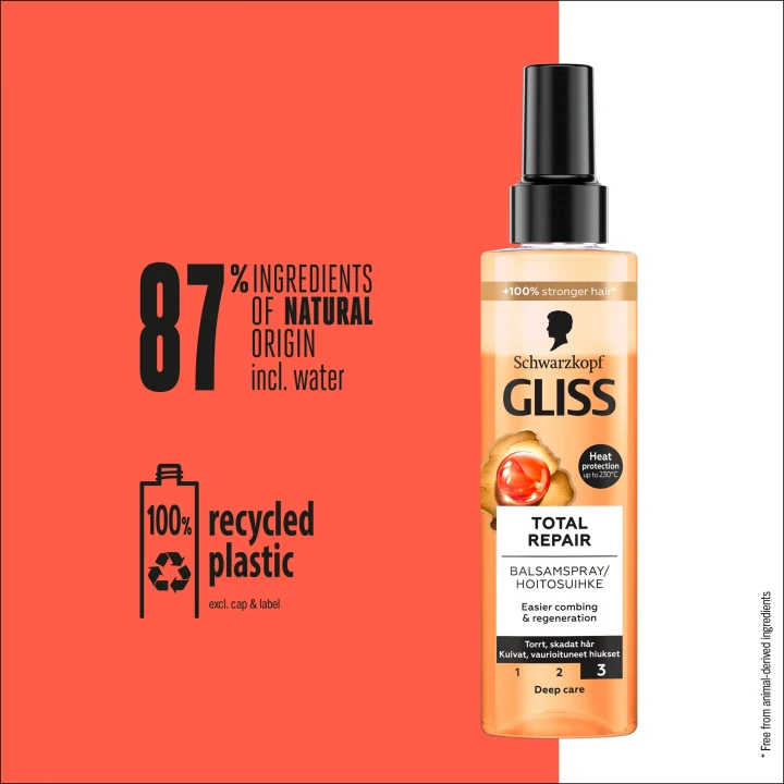 Schwarzkopf Gliss Total Repair Express Repair Conditioner Spray 200 ml Schwarzkopf