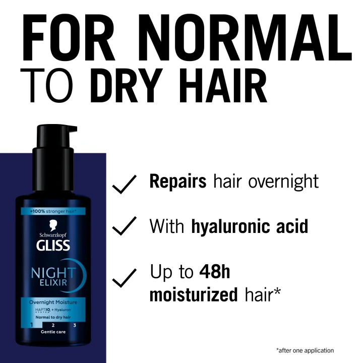 Schwarzkopf Gliss Night Elixir Overnight Moisture 100 ml Schwarzkopf