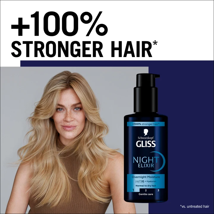 Schwarzkopf Gliss Night Elixir Overnight Moisture 100 ml Schwarzkopf