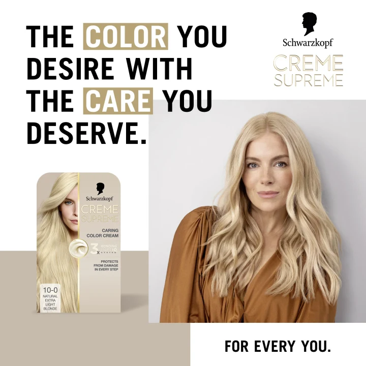 Schwarzkopf Creme Supreme 10-0 Natural Extra Light Blonde Schwarzkopf