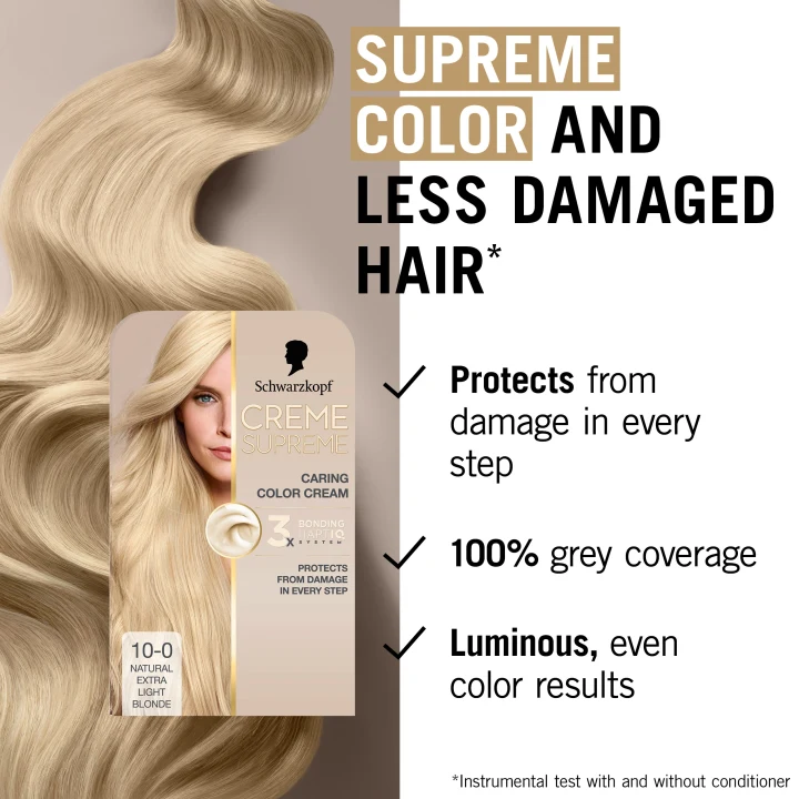 Schwarzkopf Creme Supreme 10-0 Natural Extra Light Blonde Schwarzkopf