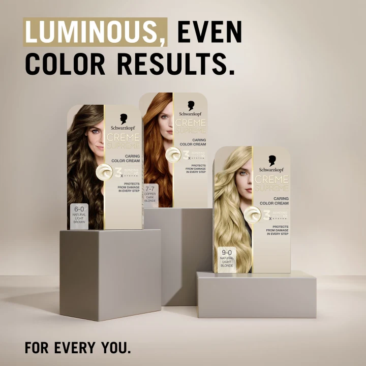 Schwarzkopf Creme Supreme 6-0 Natural Light Brown Schwarzkopf