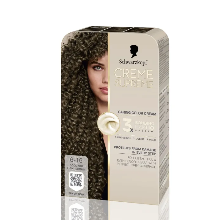 Schwarzkopf Creme Supreme 6-16 Cool Pearly Brown Schwarzkopf