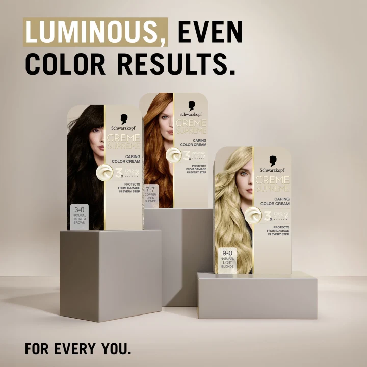 Schwarzkopf Creme Supreme 3-0 Natural Darkest Brown Schwarzkopf
