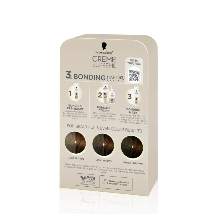 Schwarzkopf Creme Supreme 6-68 Light Caramel Brown Schwarzkopf