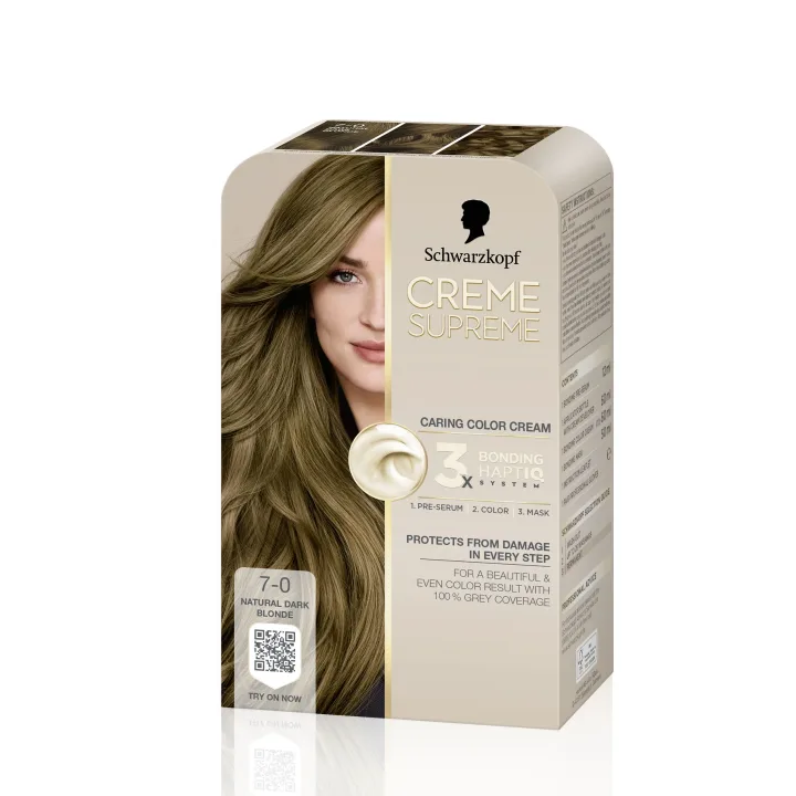 Schwarzkopf Creme Supreme 7-0 Natural Dark Blonde Schwarzkopf