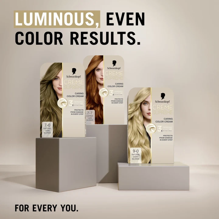 Schwarzkopf Creme Supreme 7-0 Natural Dark Blonde Schwarzkopf