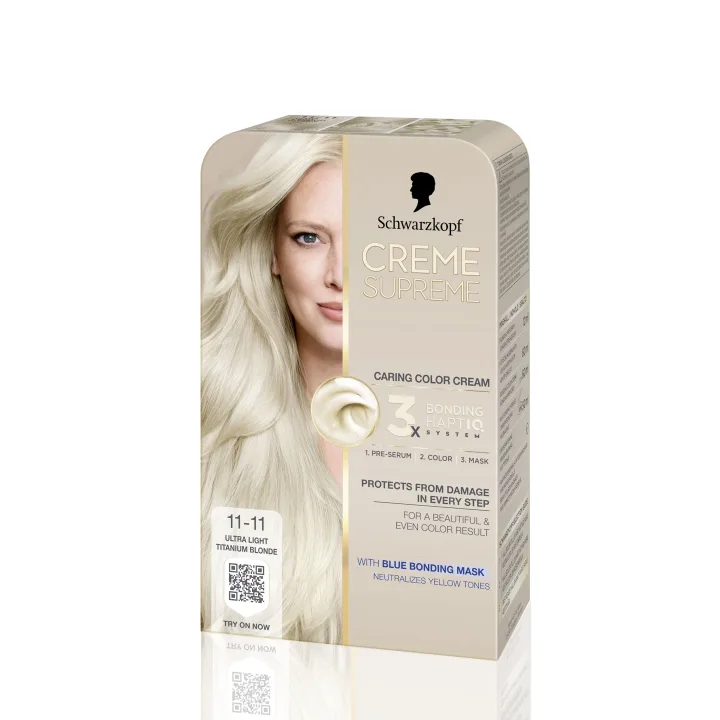 Schwarzkopf Creme Supreme 11-11 Ultra Light Titanium Blonde Schwarzkopf