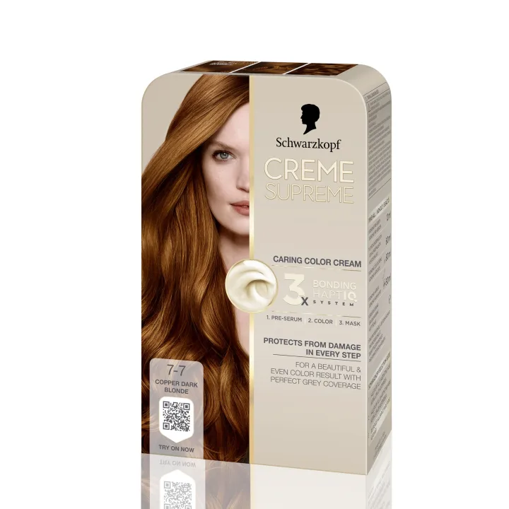 Schwarzkopf Creme Supreme 7-7 Copper Dark Blonde Schwarzkopf